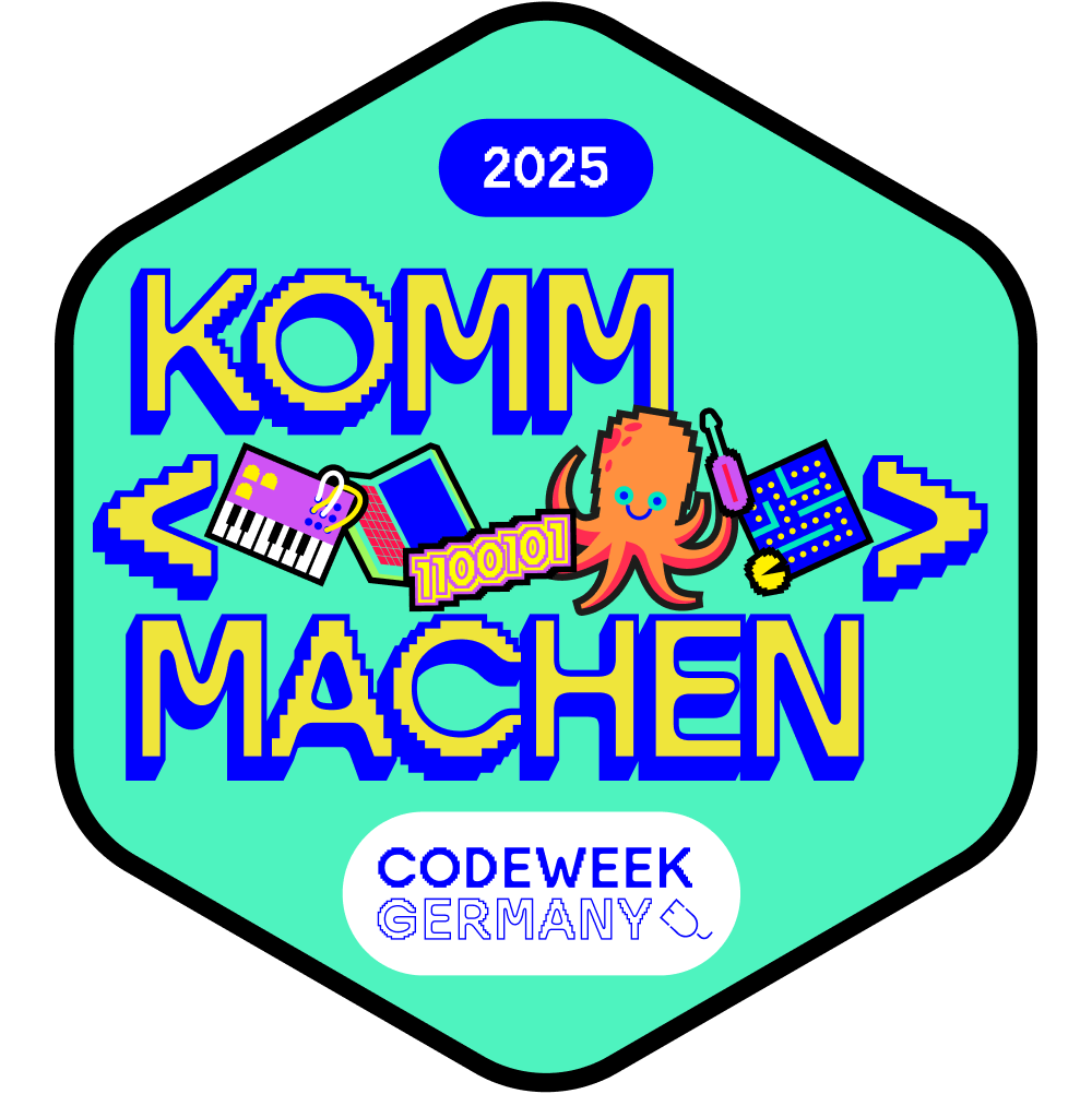 CodeWeek Germany -Teilnahme-Badge-2025